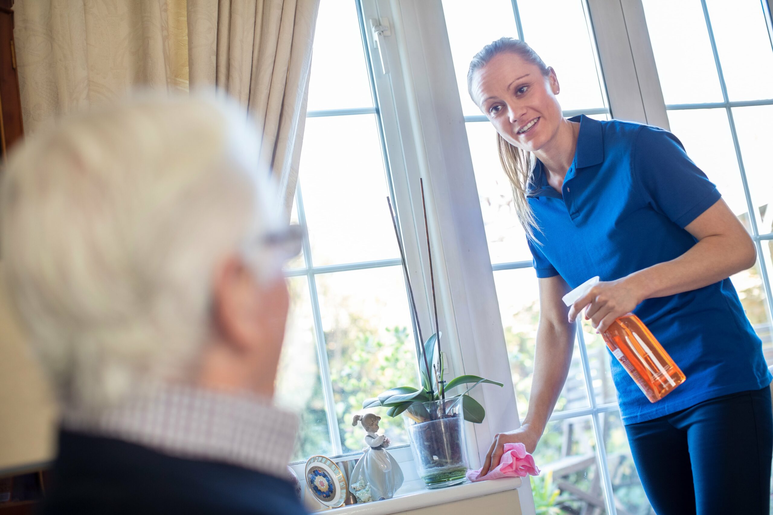 Caring Companion Cleaning For Senior